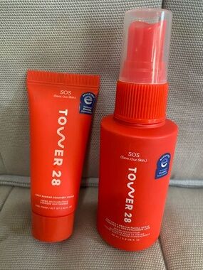 Tower 28 facial spray&cream